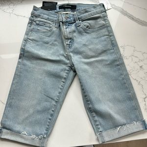 J Brand blue Bermuda.